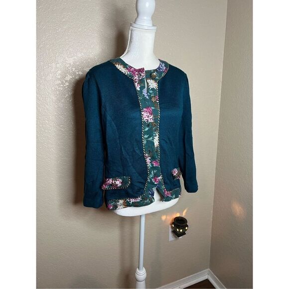 Vintage Jeffrey and Dara sweater jacket - size 9/10 - Picture 5 of 9